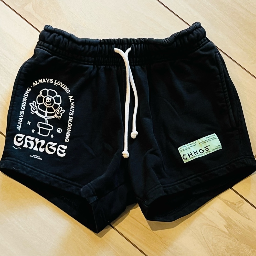 Chnge Black Shorts RN 155465 Mental Health Awareness Vol. 2 Youth Girl Sz. XS